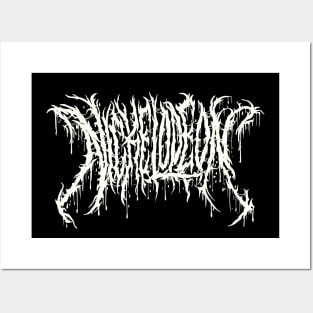 Nick - Death Metal Logo Posters and Art